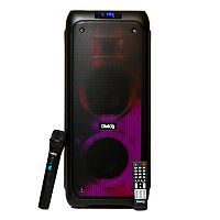 Портативная акустика напольная DIALOG Oscar AO-200 - 1.0, 45WRMS, Караоке с беспр. микр., BT+FM+USB+SD+LED, черный (1/1)