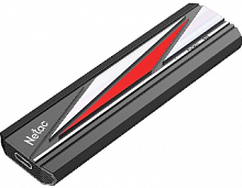 Внешний SSD  Netac  2 TB  ZX20L USB-C чёрный, USB 3.2 (NT01ZX20L-002T-32BK)