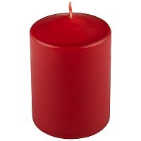 Свеча Deco 60*85 мм бордо (1/19) (105754)