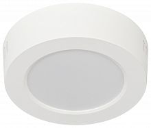 Светильник светодиодный ЭРА накладной DOWNLIGHT 19-12-6K круглый 12Вт 6500К (1/90) (Б0057448)