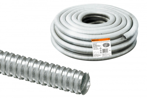 Металлорукав РЗ-Ц-Х-15 без протяжки (50м) TDM (50/1/50) (SQ0403-0315)