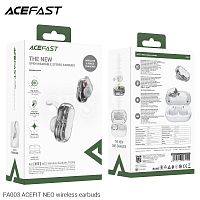 Наушники внутриканальные ACEFAST FA003 ACEFIT NEO, пластик, bluetooth 5.3, микрофон, IPX4, цвет: белый (1/15/60) (6974316283195)
