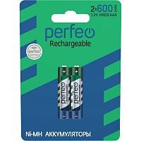 Аккумулятор Perfeo AAA600mAh/2BL (2/60/240) (PF AAA600/2BL)