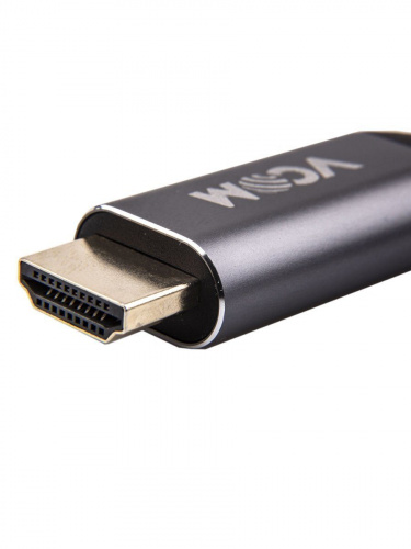 Кабель-переходник USB 3.1 Type-C(M)--> HDMI A(m) 4K@60Hz, 1.8m ,Aluminium Shell,VCOM <CU423MC-1.8M> (1/75) фото 3 Кабель-переходник USB 3.1 Type-C(M)--> HDMI A(m) 4K@60Hz, 1.8m ,Aluminium Shell,VCOM <CU423MC-1.8M> (1/75) фото 3