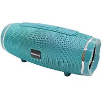 Колонка портативная Borofone BR3, Rich sound, металл, пластик, microSD, цвет: голубой (1/40) (6931474715623)
