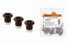 Изолятор керамический проходной для провода «ЭКО» бук (10шт) TDM (10/750) (SQ2802-0019)