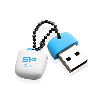 Флеш-накопитель USB  32GB  Silicon Power  Touch T07  синий (SP032GBUF2T07V1B)