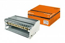 Модульный распределительный блок на DIN-рейку МРБ-125 4П 125А 4х15 групп TDM (SQ0823-0015)