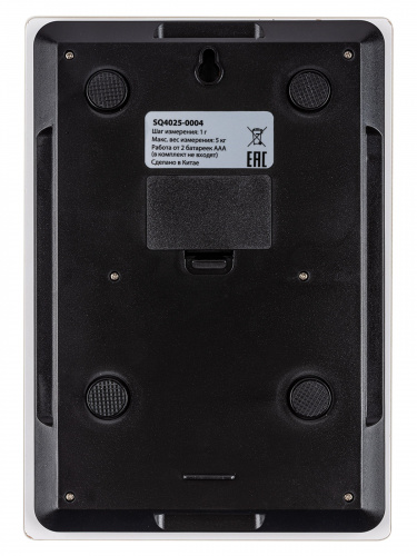 Весы электронные кухонные "Мрамор", стекло, деление 1 г, макс. 5 кг, TDM (1/20) (SQ4025-0004) фото 5