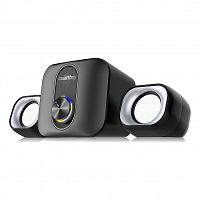 Акустическая 2.1 система Smartbuy ORION, Bluetooth, 12Вт, LED-подсветка, черная (SBA-4400) (1/16)