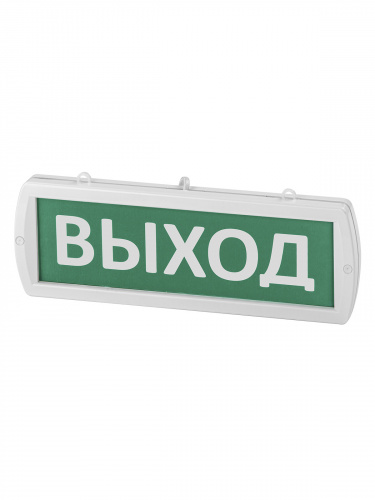 Оповещатель TDM охранно-пожарный световой Топаз-12-ОП "Выход" 12 В, IP52 (1/35) (SQ0349-0401)