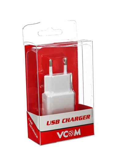 Зарядное устройство AC (EU Plug 100-220V) --> USBx1 Port ( DC5V, 2A) VCOM <M014/CA-M014> (1/96) фото 3