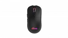 Беспроводная мышь RITMIX RMW-221, черная, 2.4G+BT кнопки 5+1, подсветка, разрешение DPI 1200-1800-2400-3600 (1/60) (80004440)