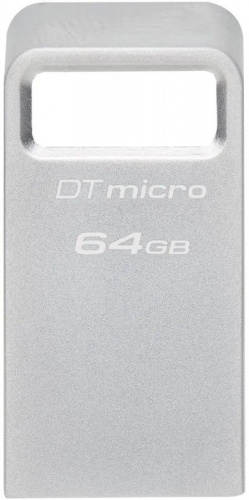 Флеш-накопитель USB 3.2 64GB Kingston DataTraveler Micro G2 металл (DTMC3G2/64GB) Флеш-накопитель USB 3.2 64GB Kingston DataTraveler Micro G2 металл (DTMC3G2/64GB)