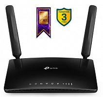 Роутер TP-LINK Archer MR200 AC750 10/100BASE-TX/4G черный (1/10) (ARCHER MR200)