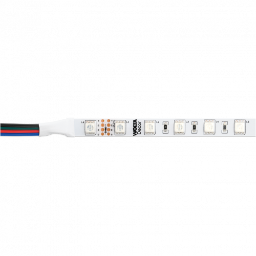 Лента светодиодная WOLTA Decor WLS5050-14,4W/RGB/24S60-01 SMD5050 14,4Вт RGB 24В IP65 60led/m 5000х10х2мм 1/100 фото 5