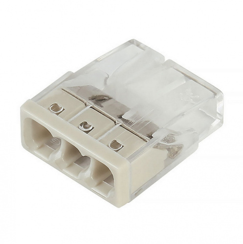 Строительно-монтажная клемма, 3 отверстия, 0,75-2,5 мм2, SmartBuy (SBE-pwco-3) (200)