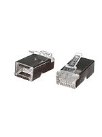 Коннектор RJ-45 (8P8C) для FTP кат. 5е (Цена за упаковку 100 шт.) VCOM <VNA2230-1/50> (1/50) (VNA2230-1/100)