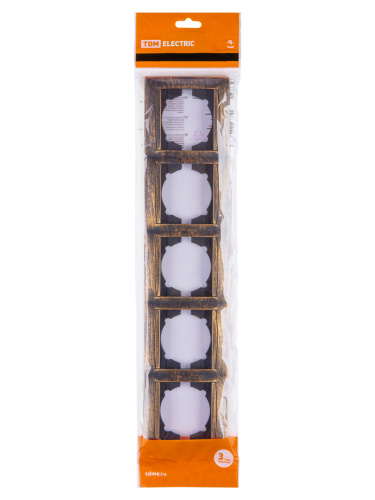 Рамка 5-ти постовая горизонтальная старинная бронза с/у, "Лама" (1/10) TDM (SQ1815-0782) фото 2 Рамка 5-ти постовая горизонтальная старинная бронза с/у, "Лама" (1/10) TDM (SQ1815-0782) фото 2