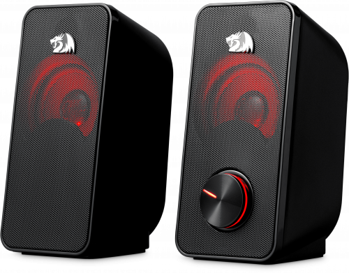Акустическая 2.0 система REDRAGON Stentor черный, 6 Вт, USB (1/20) (77600) фото 2