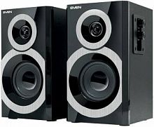Колонки SVEN SPS-619, чёрный, акустическая система 2.0, мощность 2х10 Вт(RMS) (SV-011277)