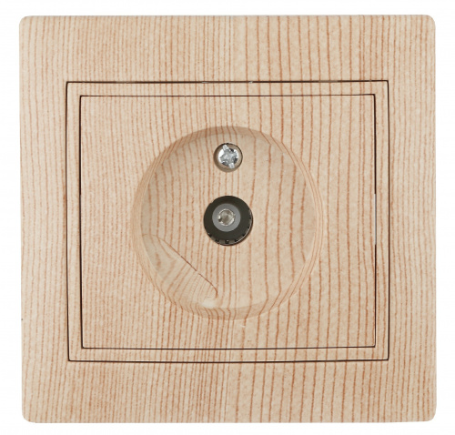 Розетка INTRO TV одиночная, скрытой установки, Plano, сосна (1/10/200/2400) (Б0030081) фото 7 Розетка INTRO TV одиночная, скрытой установки, Plano, сосна (1/10/200/2400) (Б0030081) фото 7