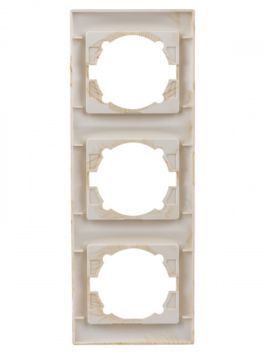 Рамка 3-х постовая вертикальная сосна , с/у, "Лама" (15/180) TDM (SQ1815-0334) фото 3 Рамка 3-х постовая вертикальная сосна , с/у, "Лама" (15/180) TDM (SQ1815-0334) фото 3