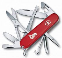 Нож перочинный Victorinox Fisherman, 91 мм., 18 функций, красный (карт. коробка) (1.4733.72)