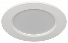 Светильник светодиодный ЭРА встраиваемый DOWNLIGHT 17-6-4K круглый 6Вт 4000К (1/90) (Б0057420)