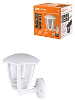 Светильник TDM садово-парковый "СИТИ" НБУ 07-60-003 У1 6-ти гранник настенный вверх белый (1/8) (SQ0330-1316)