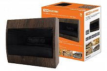 Бокс ЩРН-П-10 модулей навесной пластик IP41 "Эко" (бук) TDM (SQ0901-0022)