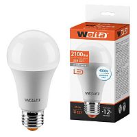 Лампа светодиодная WOLTA Груша A67 25Вт 4000К 2100лм Е27 1/50 (25S67BL25E27)
