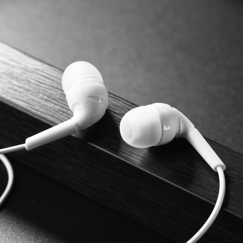 Наушники внутриканальные HOCO M40 Prosody, микрофон, кнопка ответа, кабель 1.2м, цвет: белый (1/21/210) (6957531084570) фото 4