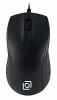 Мышь проводная Oklick 185V2, (1000dpi), USB(2but), черный (1185962)