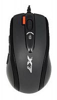 Мышь проводная игровая A4TECH XL-750BK лазерная (3600dpi) USB2.0 (6but), черный (1/20) (XL-750BK USB)