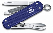 Нож перочинный Victorinox Classic Night Dive, 58 мм., 7 функций (карт. коробка) (0.6221.222G)