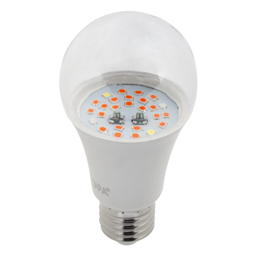 Фитолампа для растений светодиодная ЭРА FITO-10W-RB-E27 красно-синего спектра 10 ВТ Е27 (1/36) (Б0050600) фото 2