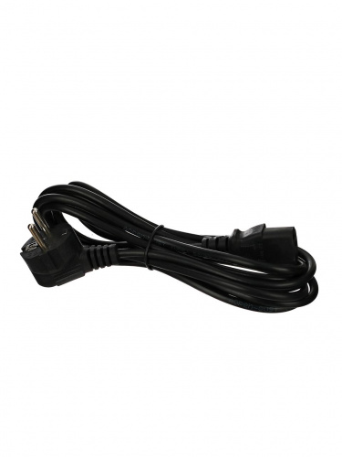Кабель компьютер --> розетка 220V ( угловая Евровилка) <VDE> 3G*0,5mm2 Aopen <ACE021-3M> , 3,0m (1/50) фото 2