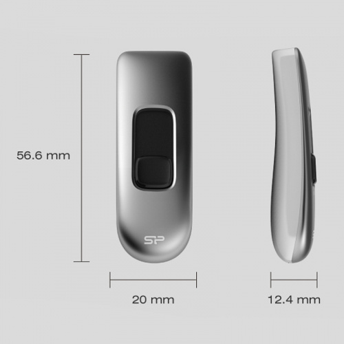 Флеш-накопитель USB 3.0  64GB  Silicon Power  Marvel M70  серебро (SP064GBUF3M70V1S) фото 7
