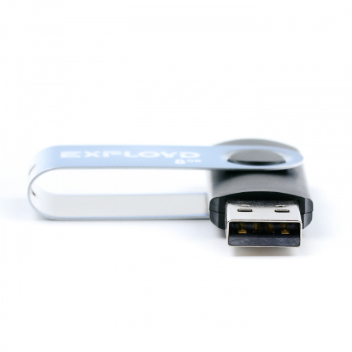 Флеш-накопитель USB 8GB Exployd 530 чёрный (EX008GB530-B) фото 7 Флеш-накопитель USB 8GB Exployd 530 чёрный (EX008GB530-B) фото 7