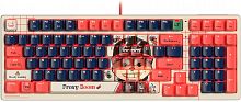 Клавиатура проводная игровая механическая A4TECH Bloody AT98 Proxy Boom механическая USB for gamer LED (AT98), бежевый/красный (1/10) (AT98 BEIGE)
