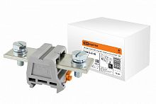 Клемма болтовая силовая КБС-150 кв.мм. серая 300А TDM (SQ0833-0108)