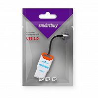Картридер Smartbuy MicroSD, (SBR-707-O), оранжевый (1/20)