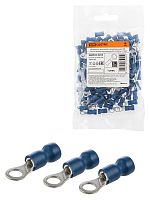 Наконечник НКИ с легким вводом проводника 2-4 кольцо 1,5-2,5мм (100шт) TDM (1/180) (SQ0502-0204)