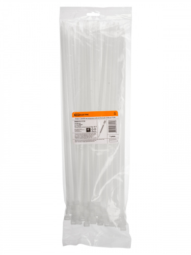 Хомут 7,6х400мм морозостойкий (белый) (100шт) TDM (1/25) (SQ0515-1113) фото 2 Хомут 7,6х400мм морозостойкий (белый) (100шт) TDM (1/25) (SQ0515-1113) фото 2