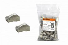 Разъем RJ-45 FTP для кабеля кат. 6, 8P8C (100шт) TDM (SQ0561-0003)