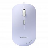Мышь проводная Smartbuy 288, бесшумная, с подсветкой, (SBM-288-V), сиреневая (1/40)