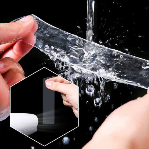 Нано-лента двусторонняя клейкая многоразовая Park прозрачная, 3 м, ширина: 20 мм (1/12/180) (103910) фото 2