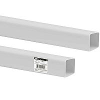 Воздуховод пласт. прямоугольный, 55х110, 2 м, TDM (1/1/15) (SQ1807-1723)