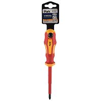 Отвертка Park диэлектрик PH2х10см для работы в установках до 1000V, крестовая (1/12/120) (008424)